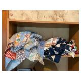 Unfinished quilting projects