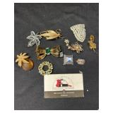 Brooches and pins