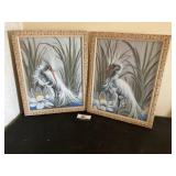 Vintage framed pictures