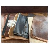 Leather samples