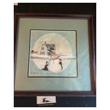 P Buckley Moss Our Christmas Friend Print