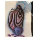 Tony Redbird tribal medicine man poster