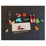 Vintage Plastic Pendants and Pins