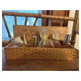 Vintage box of perfumes