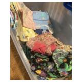Tote of fabric