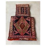 Antique salt bag rug