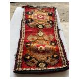Woven kilim rug
