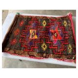 Woven kilim rug