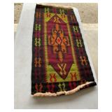 Wool woven rug