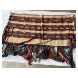 Woven kilim rug