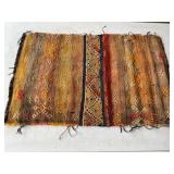 Embroidered Turkish rug