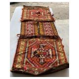 Woven over saddle bag