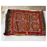 Woven rug bag