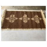 Vintage Turkish accent rug