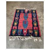 Woven throw/ rug
