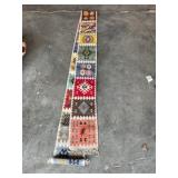 Woven wool runner