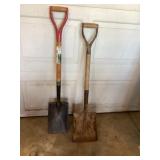 Spade and shovel