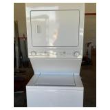 Frigidaire stackable, washer and dryer