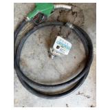 Fuel pump meter and hose