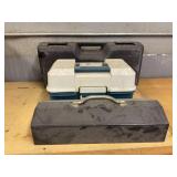 Tackle box and tool boxes