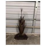 Metal corn yard decor