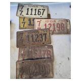 Iowa License Plates