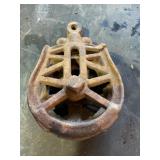 Metal pulley