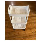 Plastic rolling cart