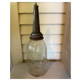 Antique oil bottle