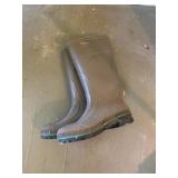 Rubber boots size 10