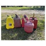 5 Gas and Fuel jugs