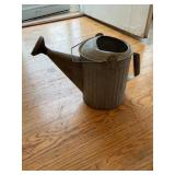 Galvanized watering can