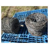 Two Spools of Barb Wire