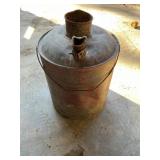 Galvanized can