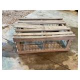 Wooden Chicken Crate