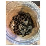 Roller chain connectors