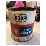 Vintage Coop Anti Freeze can