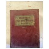 Motorï¿½s Flat Rate Parts Manuel and Ford 1955