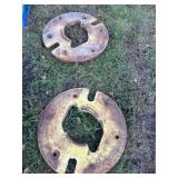 Two wheel weights