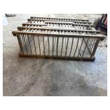 Wooden bird crate