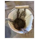 Bucket of chains