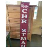 Wood Christmas sign