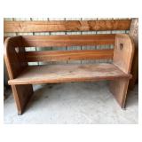 Wood Bench