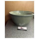 Green Stoneware Bowl