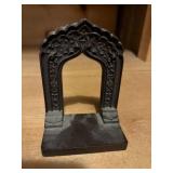 Brass book end
