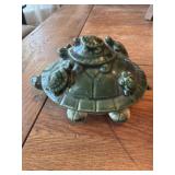 Ceramic moving turtle