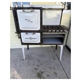 Quick meal enamel stove condition unknown