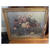 Vintage framed wall decor