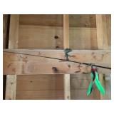 Brass hook and cat toy