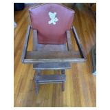 Vintage doll hi chair